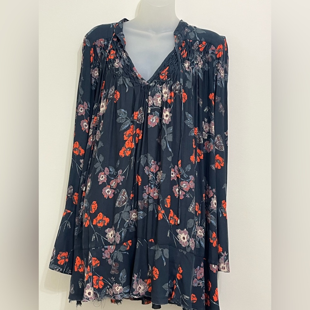 Free People Pebble Crepe Tunic - Picture 2 of 15